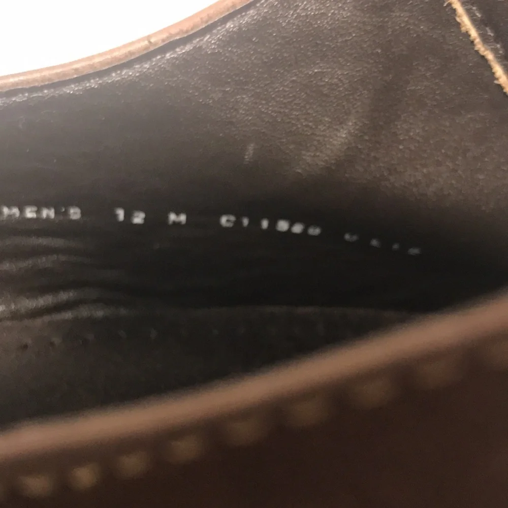 Cole Haan Men's Williams British Brown and Tan Nubuck Suede Oxford Derby Shoes
